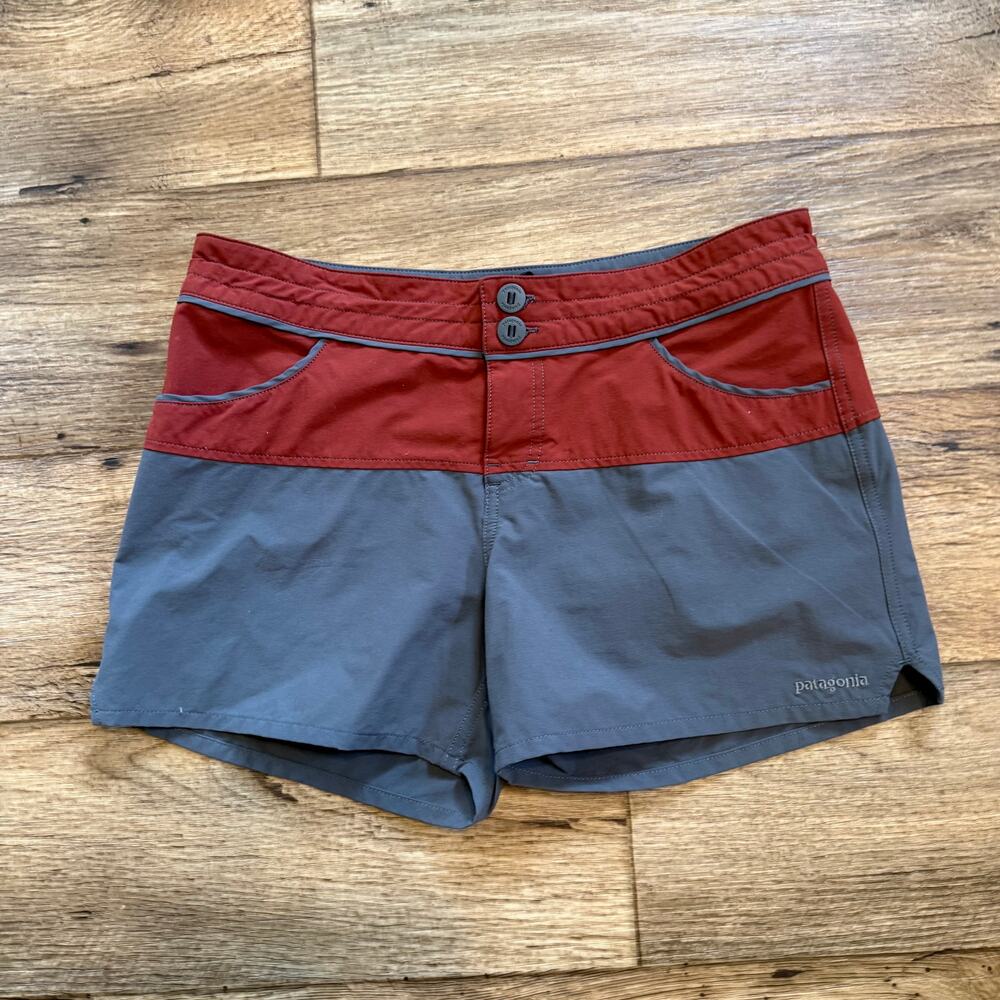 Patagonia Colorblock Stretch Wavefarer Shorts